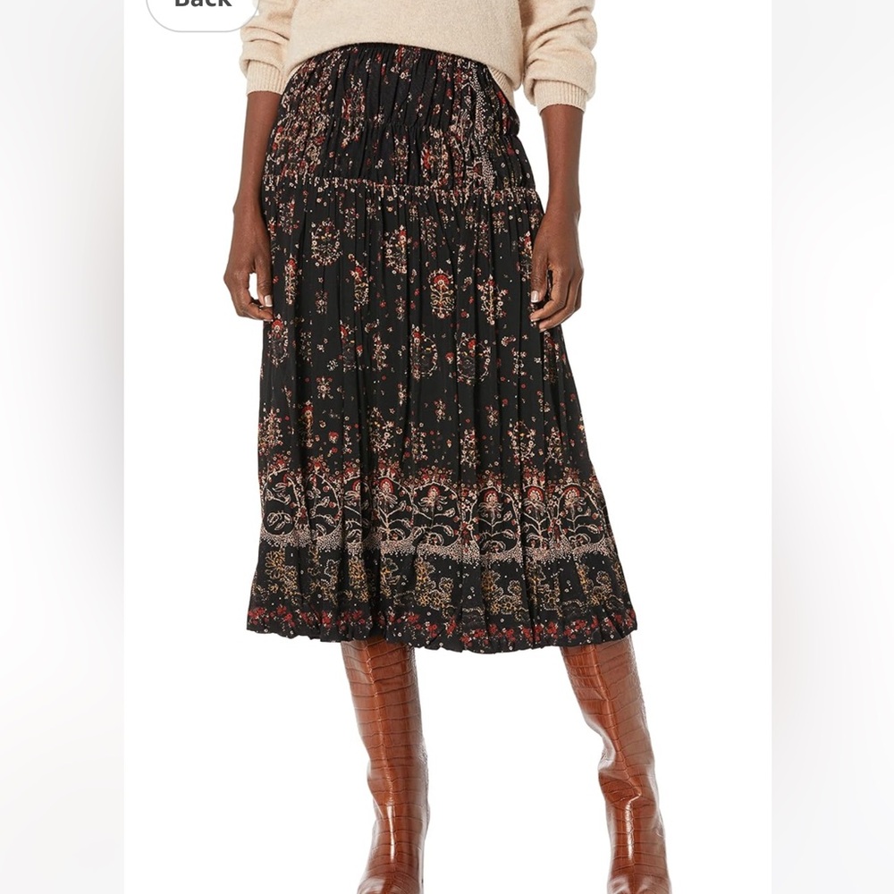 Rebecca Taylor Gossamer Fleur Mesh Skirt